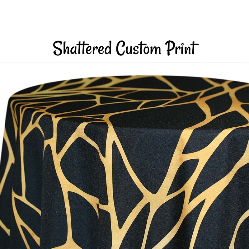 Shattered Custom Print - 3 Colors