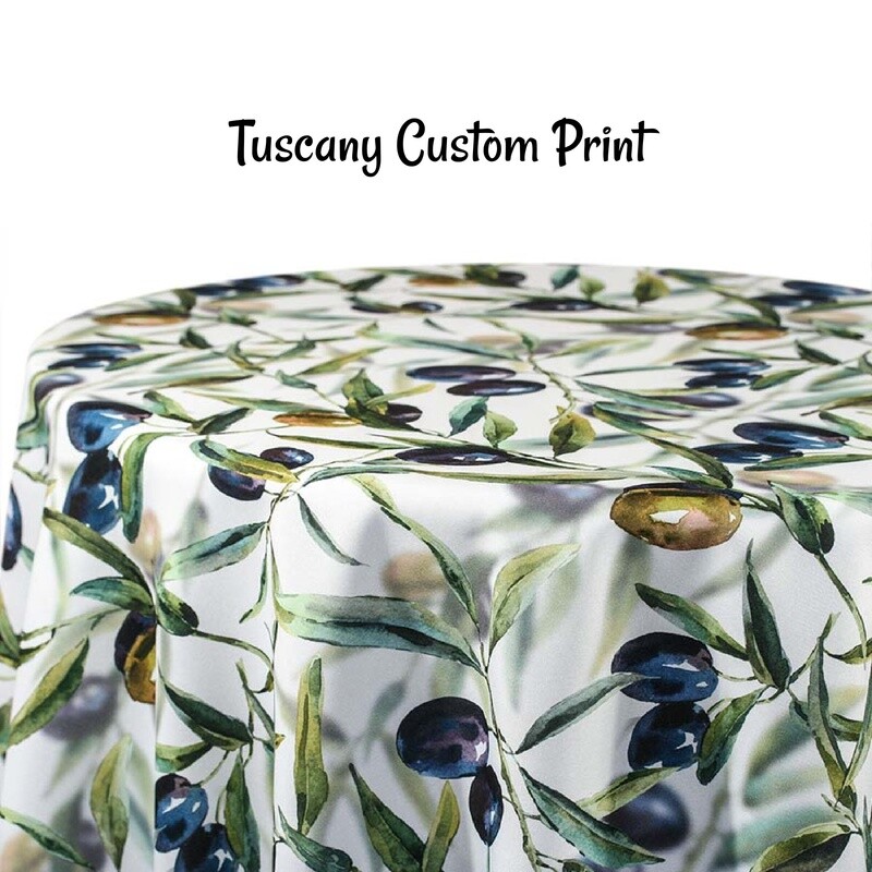 Tuscany Custom Print - 1 Color