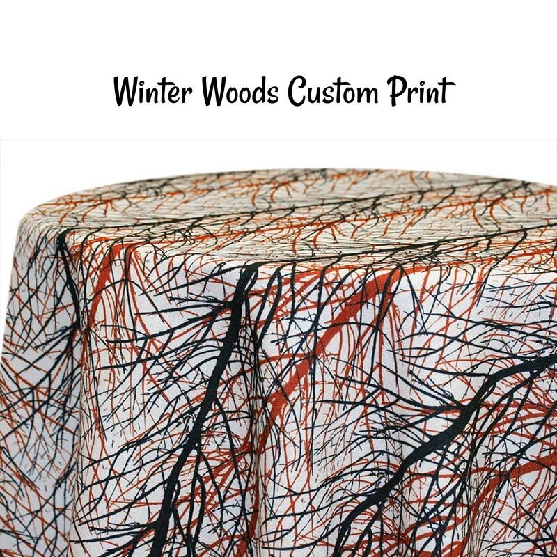 Winter Woods Custom Print - 1 Color