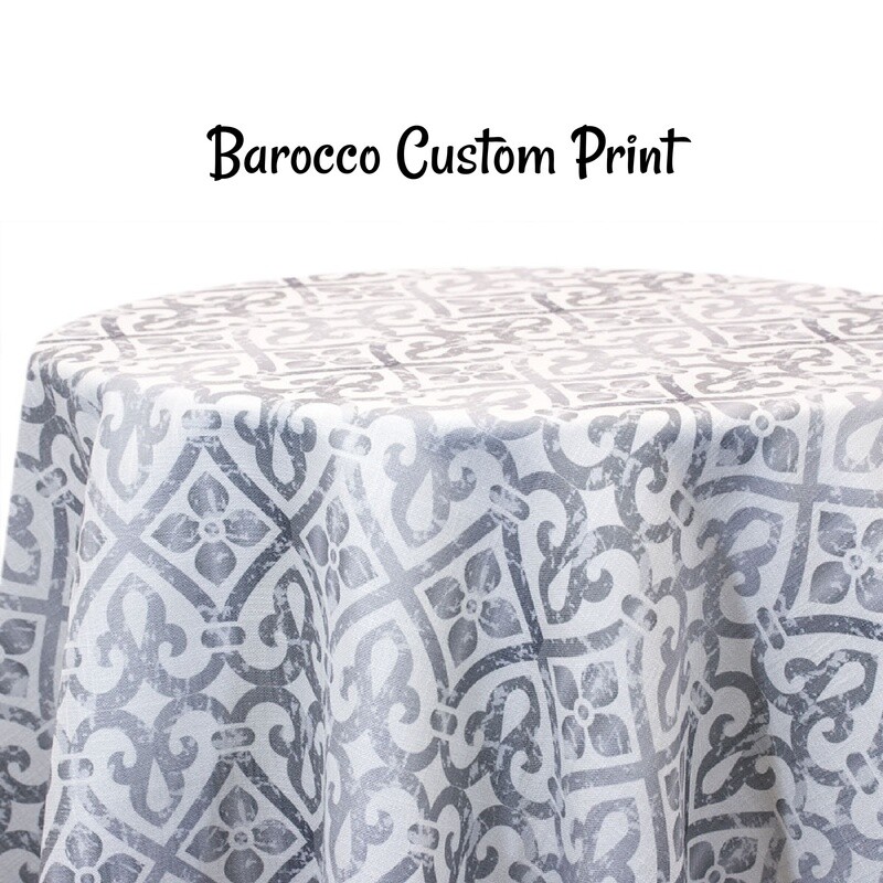 Barocco Custom Print - 5 Colors