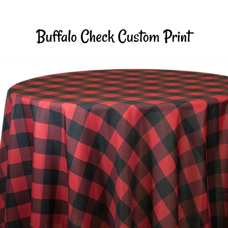 Buffalo Check Custom Print 3 - Colors