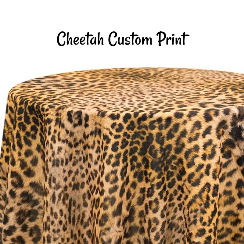 Cheetah Custom Print - 1 Color