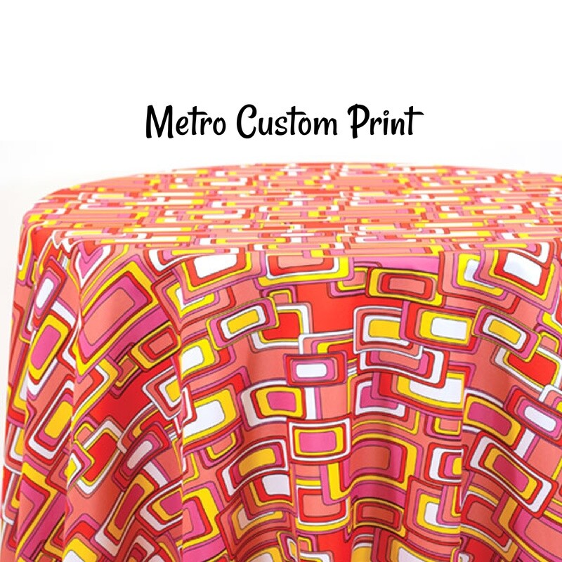 Metro Custom Print - 1 Color