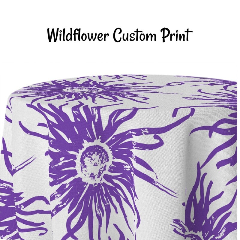 Wildflower Custom Print - 7 Colors