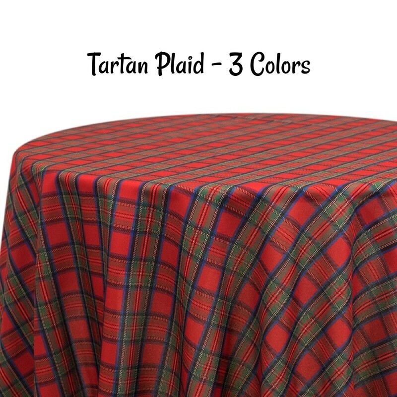 Tartan Plaid Custom Print - 3 Colors