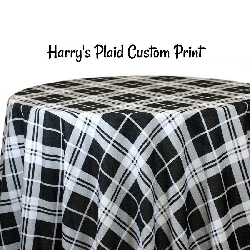 Harry's Plaid Custom Print - 1 Color