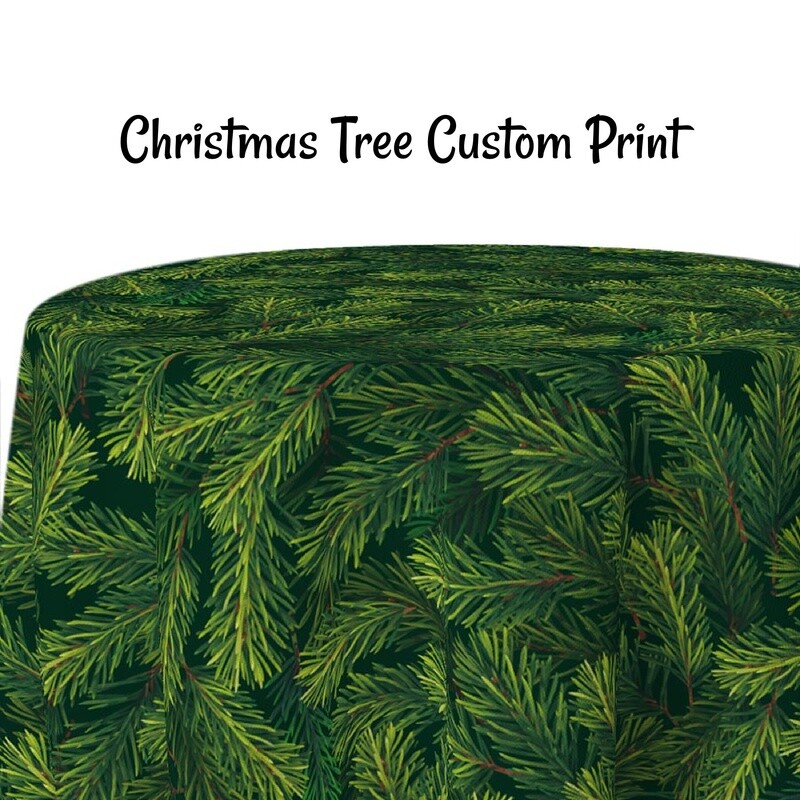 Christmas Tree Custom Print - 1 Color