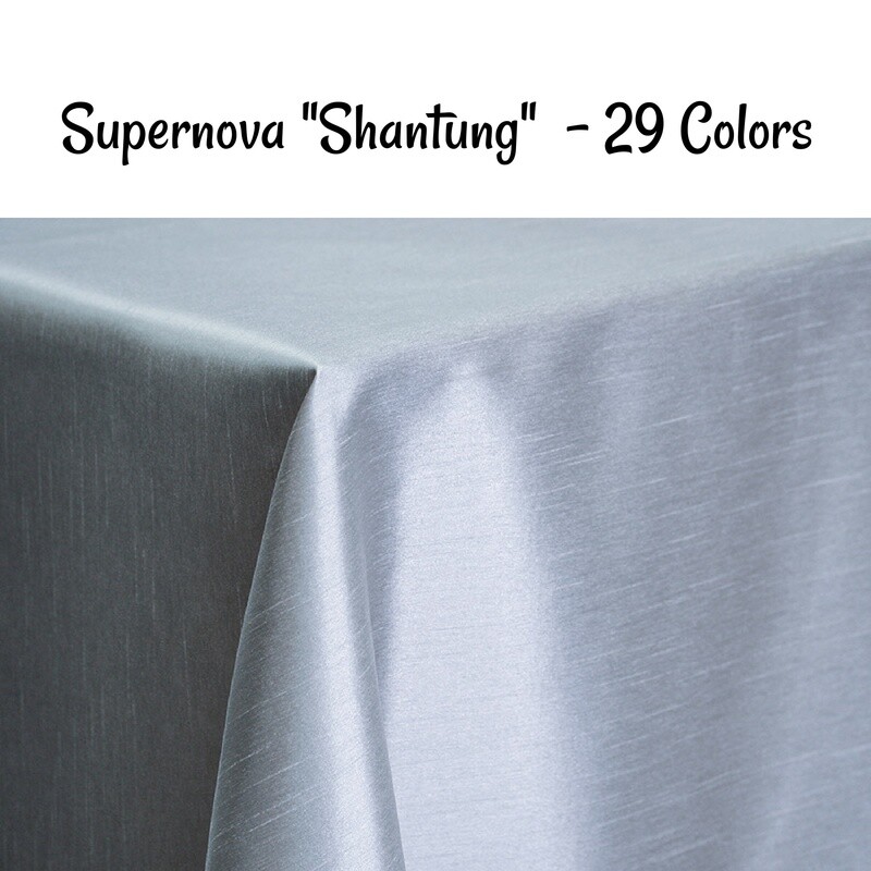 Supernova (Shantung) 120" - 29 Colors
