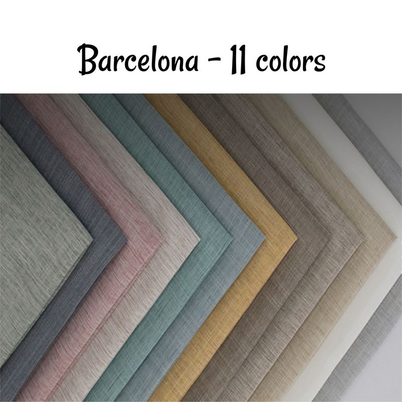 Barcelona 90" - 11 Colors