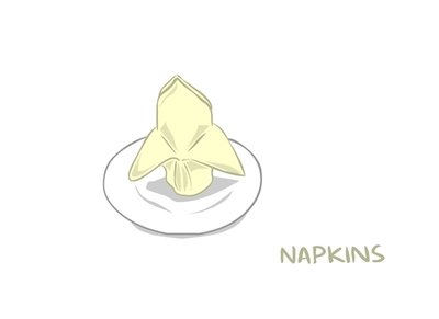 Cott'n-eze Napkins