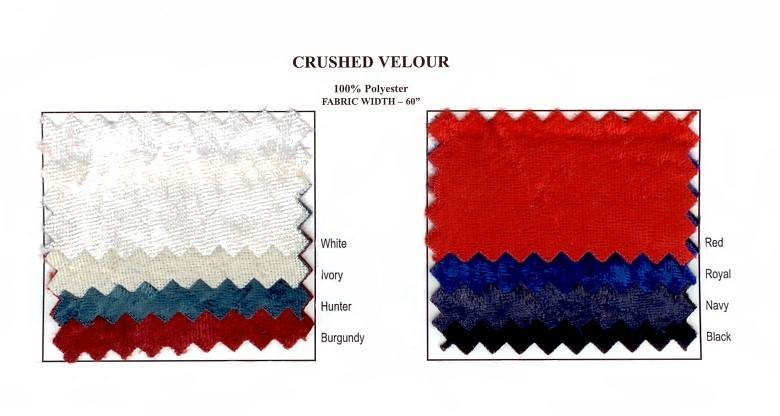 Crushed Velour Swatch Card