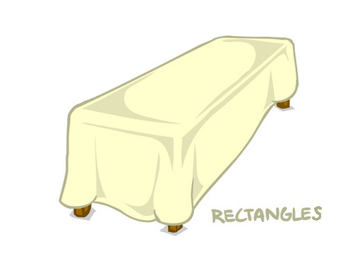 Malachite Custom Print Rectangle Tablecloths