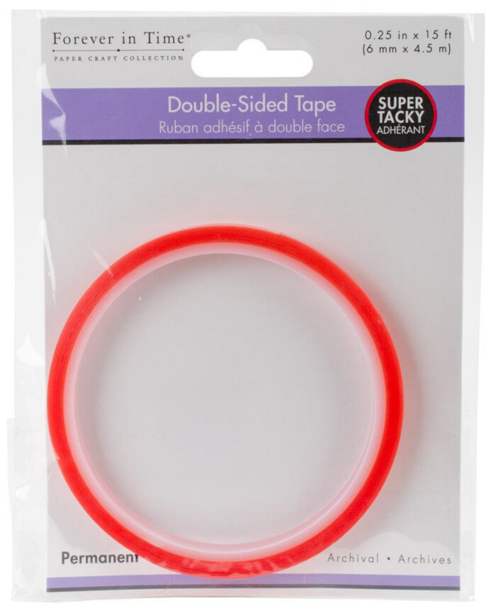 TAPE DOBLE CARA 1/4&quot;