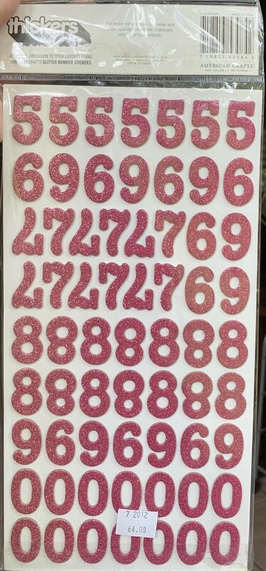 ROLLER RINK NUMBERS