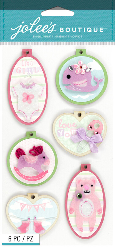 BABY GIRL EMBROIDERY HOOPS