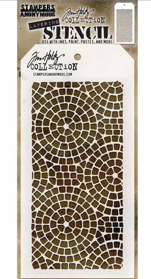 LAYERING STENCILS MOSAICO