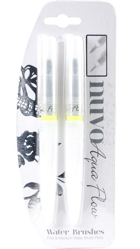 NUVO AQUA FLOW WATER BRUSH PEN (2 PUNTAS DIFERENTES)