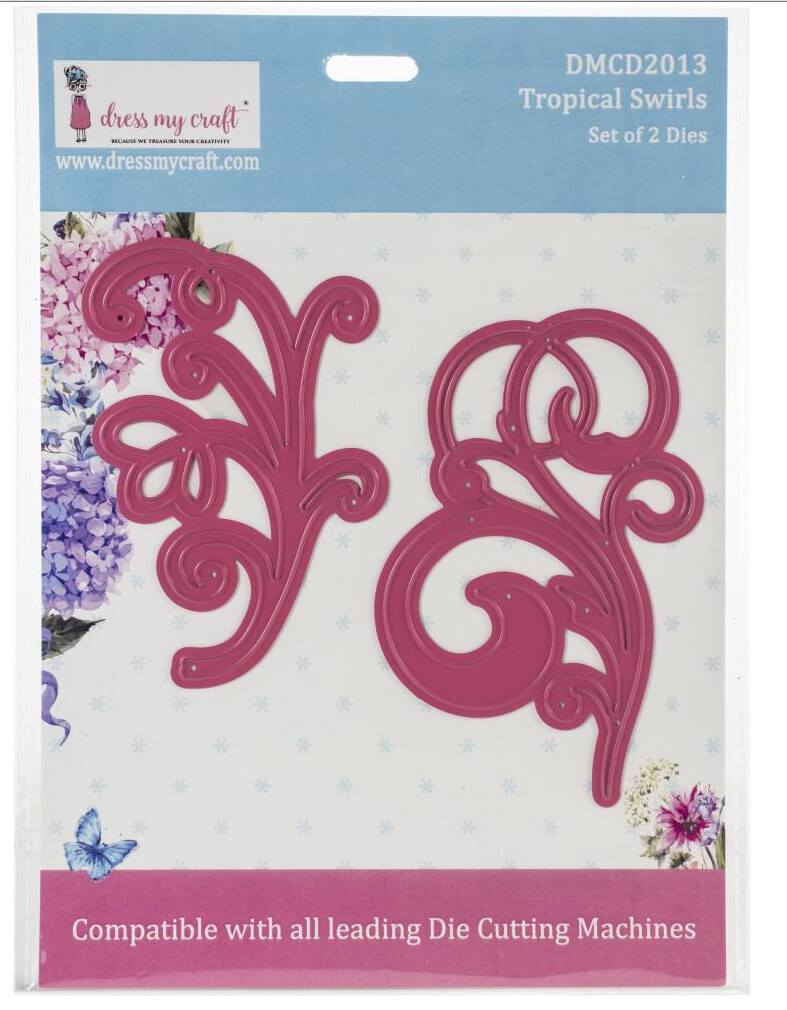 TROQUEL TROPICAL SWIRLS