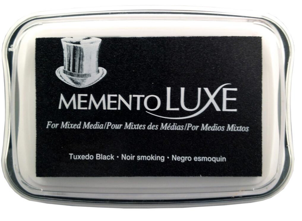 ALMOHADILLA MEMENTO LUXE TUXEDO BLACK