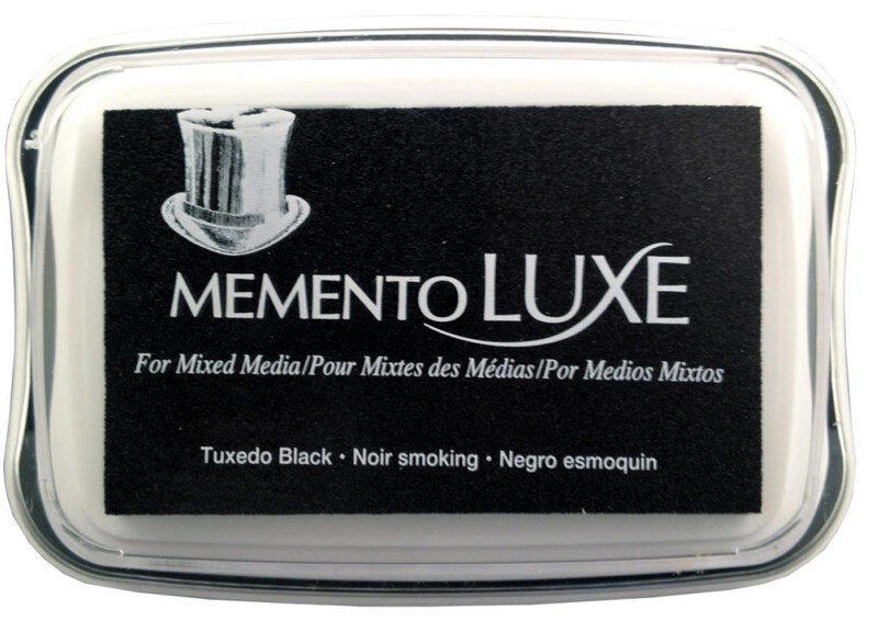ALMOHADILLA MEMENTO LUXE TUXEDO BLACK