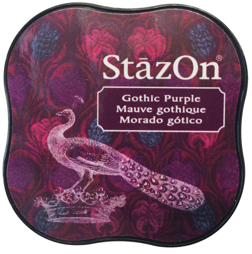 ALMOHADILLAS DE TINTA STAZ ON GOTHIC PURPLE