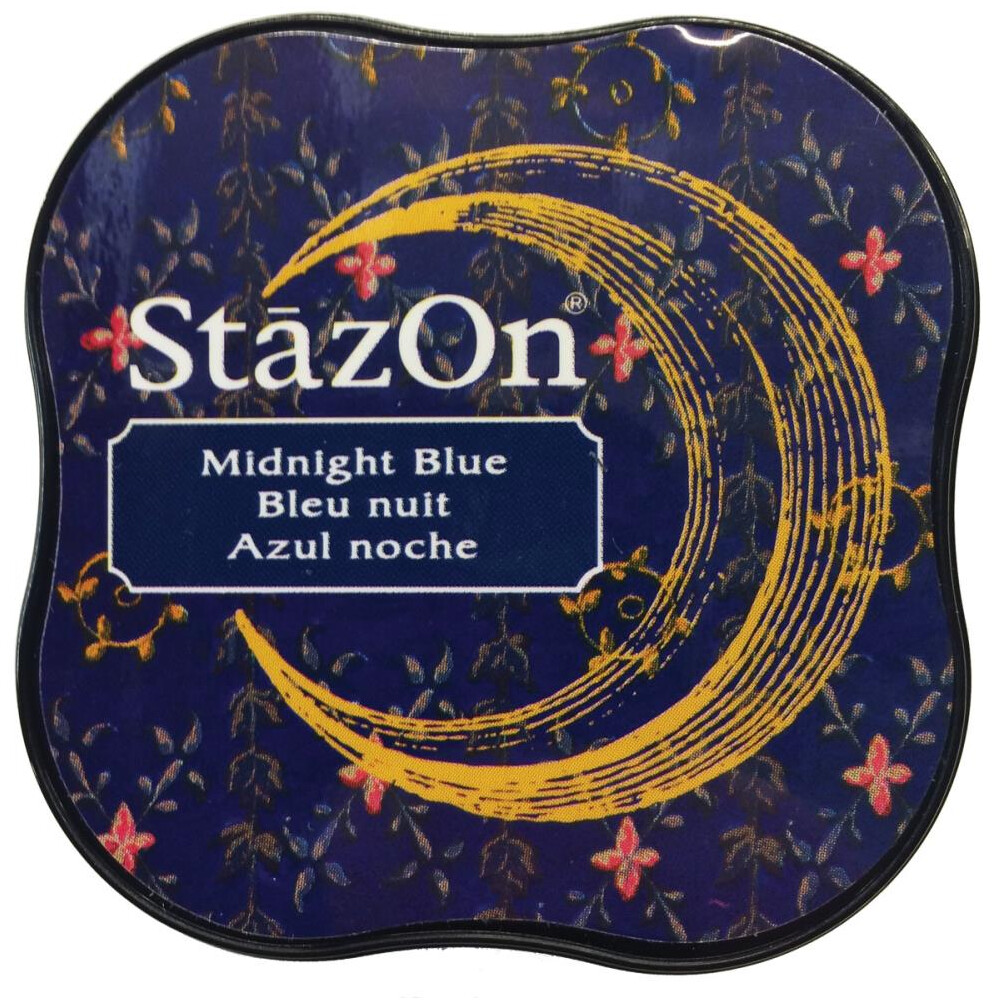 ALMOHADILLA DE TINTA STAZ ON MIDNIGHT BLUE