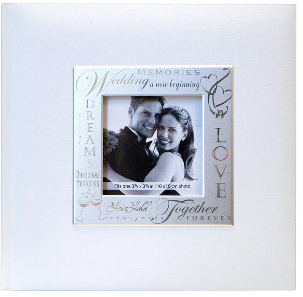 ALBUM DE TELA 8.5&quot; X 8.5&quot; BODA
