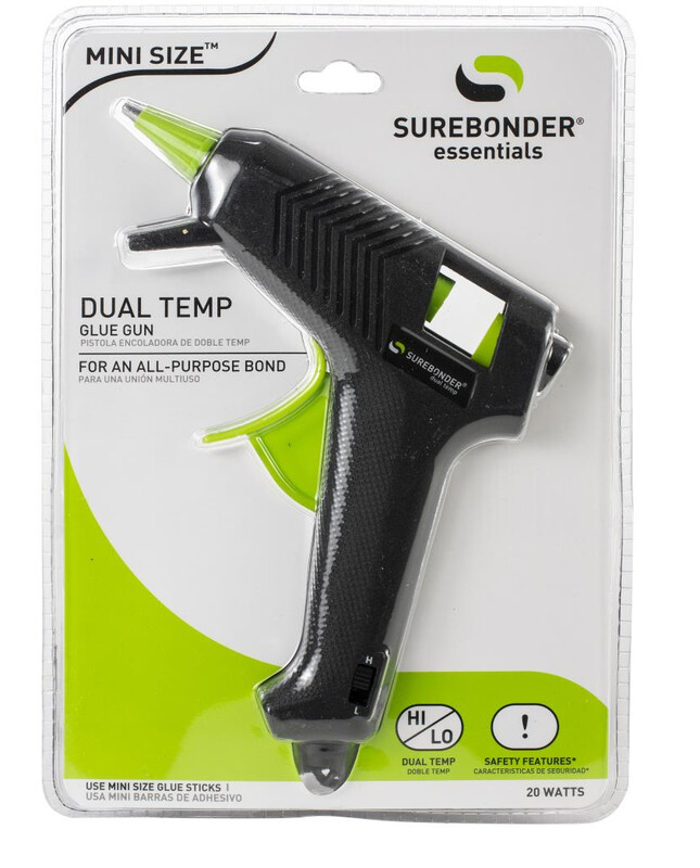 DUAL TEMP. MINI GLUE GUN