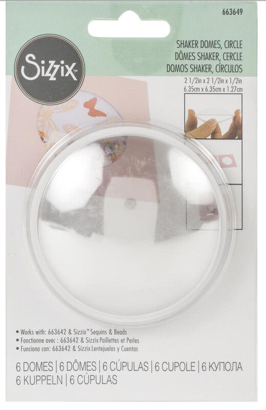 SHAKER DOME CÍRCULO DE 2.5" (6/PAQ)