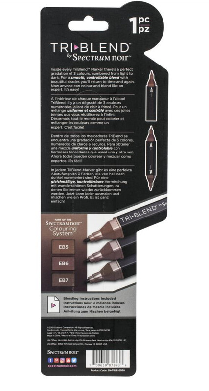 TRI-BLEND MARKER EARTH BROWN SHADES