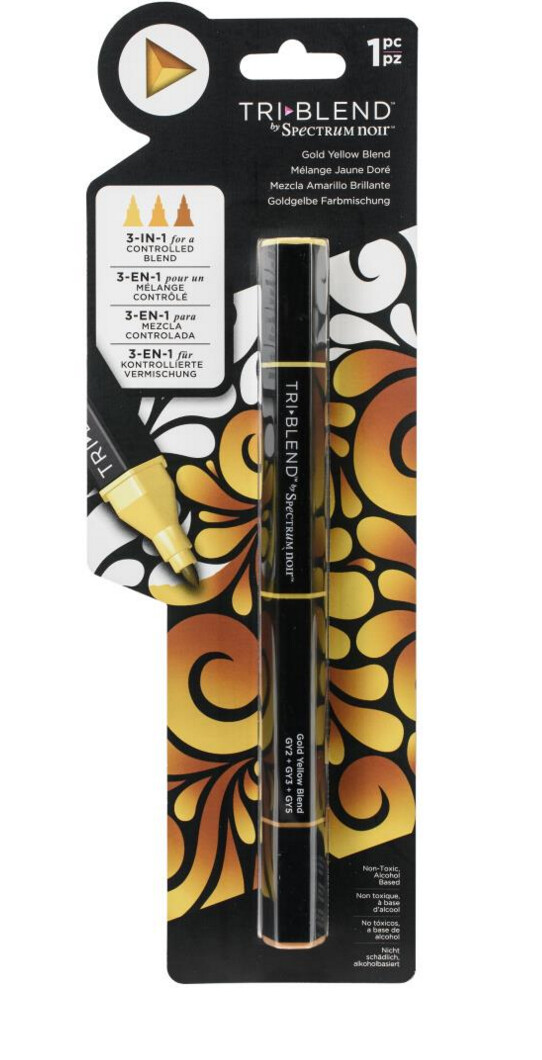 TRI-BLEND MARKER GOLD YELLOW BLEND