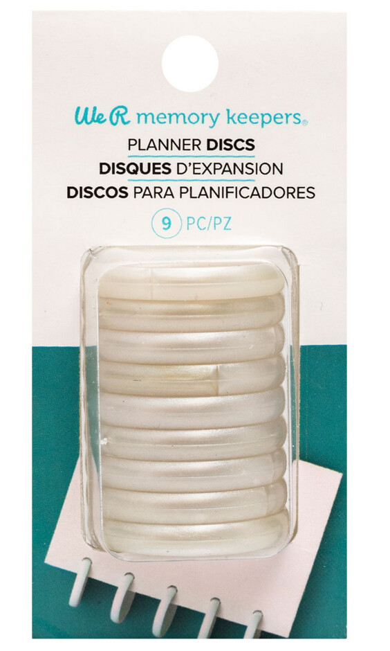 PLANNER DISCS PEARL 1.25&quot;