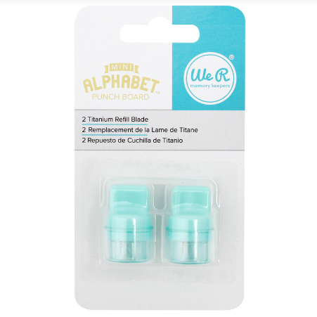 CUCHILLAS PARA MINI ALPHABET PUNCH BOARD Y TAG PUNCH BOARD