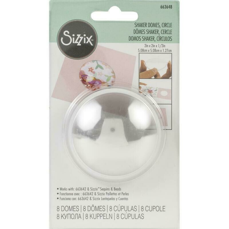 SHAKER DOME CIRCULO DE 2" (8/paq)