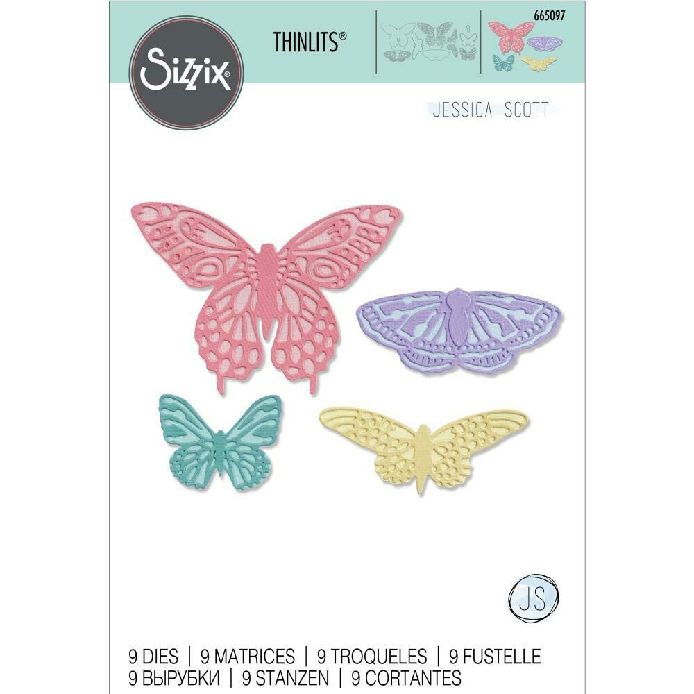 TROQUELES MARIPOSAS POR JESSICA SCOTT