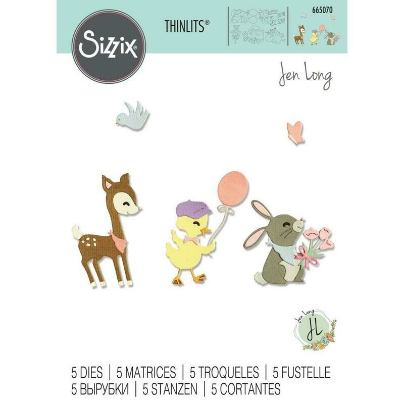 TROQUELES BABY ANIMALS POR JEN LONG
