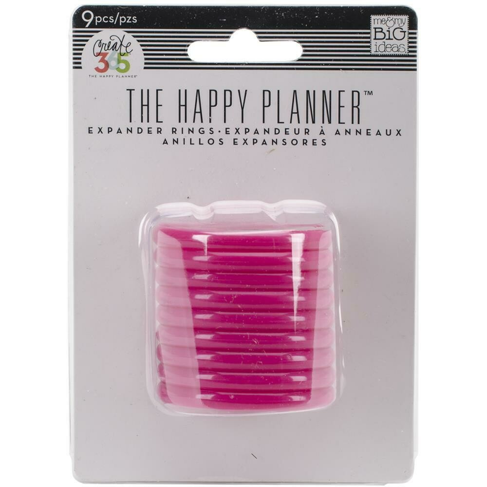 HAPPY PLANNER DISCS FUCSIA
