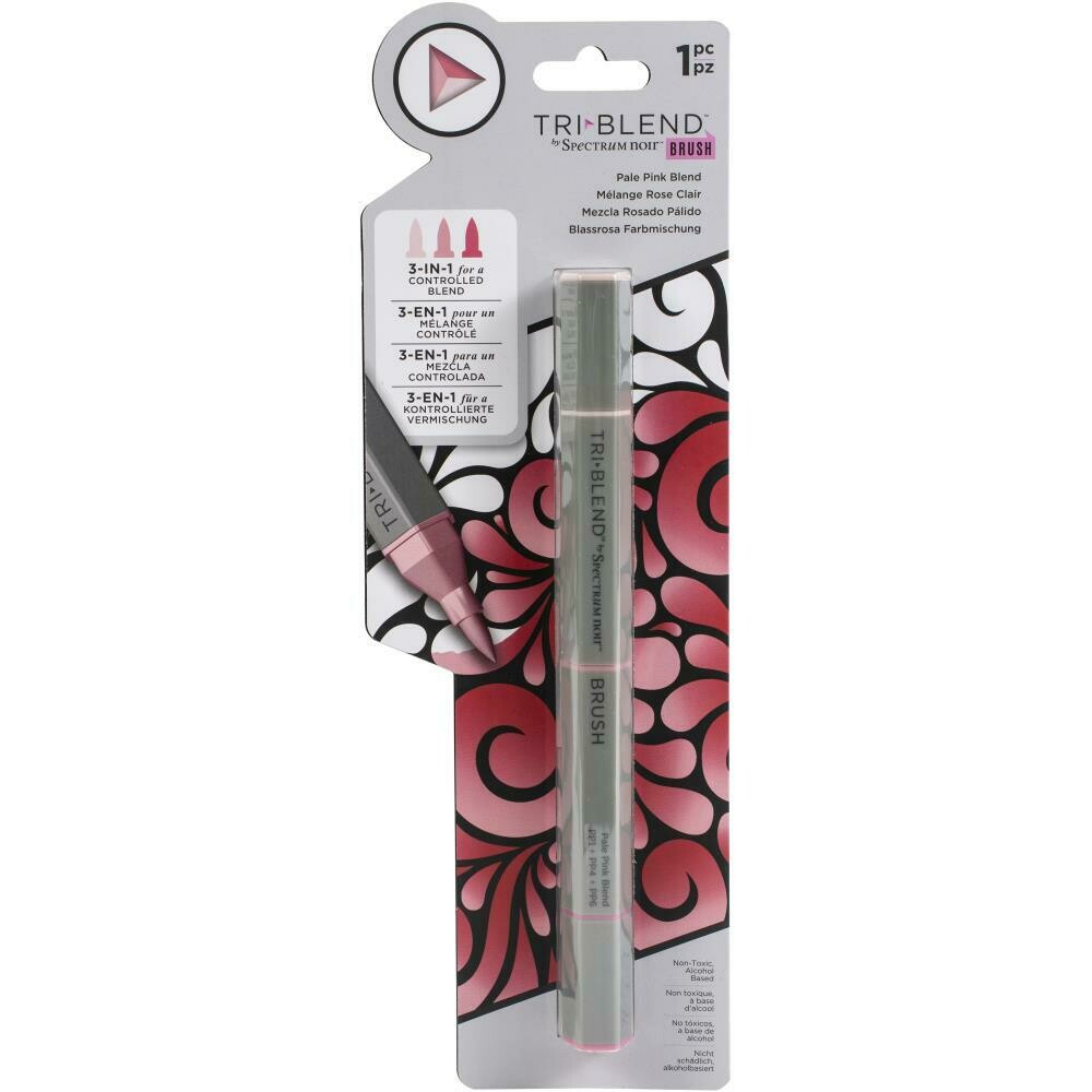 TRI-BLEND BRUSH MARKER PALE PINK BLEND