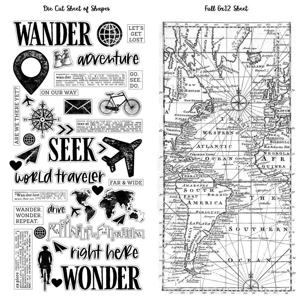 WASHI TAPE VINTAGE ARTISTRY &quot;ANYWHERE&quot;