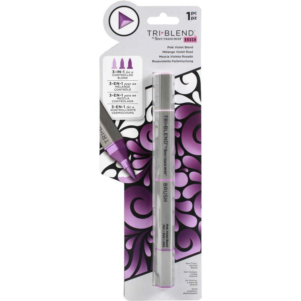 TRI-BLEND BRUSH MARKER PINK VIOLET BLEND