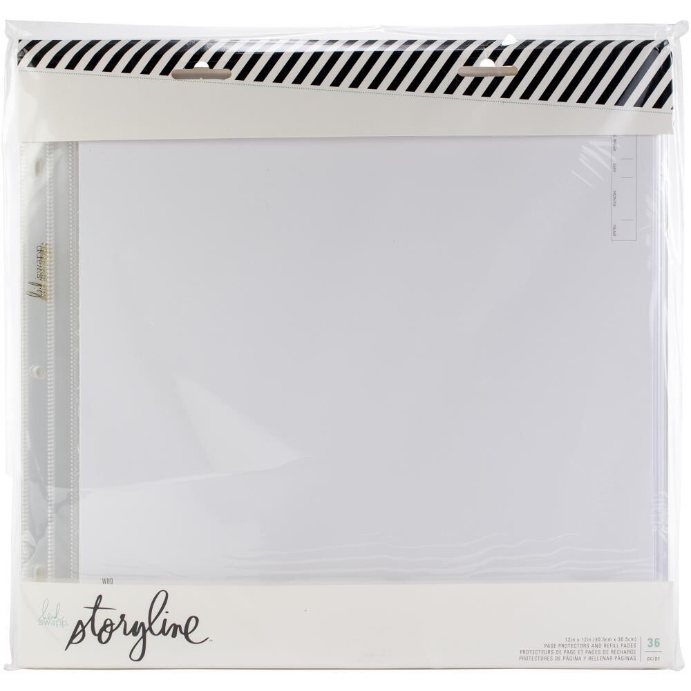 HOJAS DE REPUESTO PARA ALBUM 12X12 HEIDI SWAPP