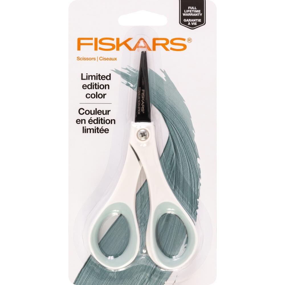 TIJERAS FISKARS DE TITANIO ANTI-ADHERENTES 5&quot;