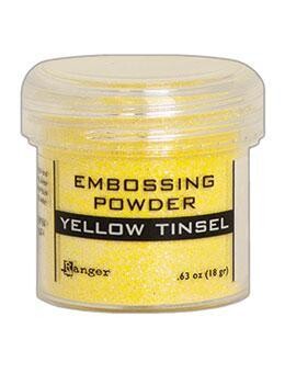 POLVOS DE EMBOSAR AMARILLO TINSEL