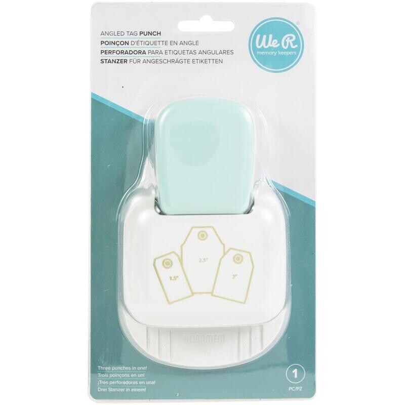 We R Memory Keepers 3-In-1 Punch ETIQUETA EN ÁNGULO