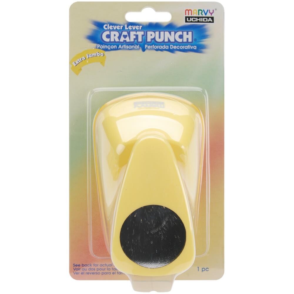 Clever Lever Extra Jumbo Craft Punch CÍRCULO 1.5&quot;