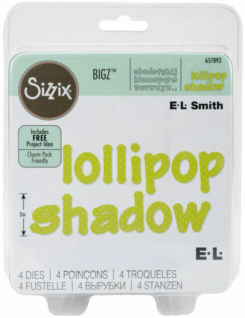 TROQUEL BIGZ ALFABETO LOLLIPOP MINÚSCULAS (4 DADOS)