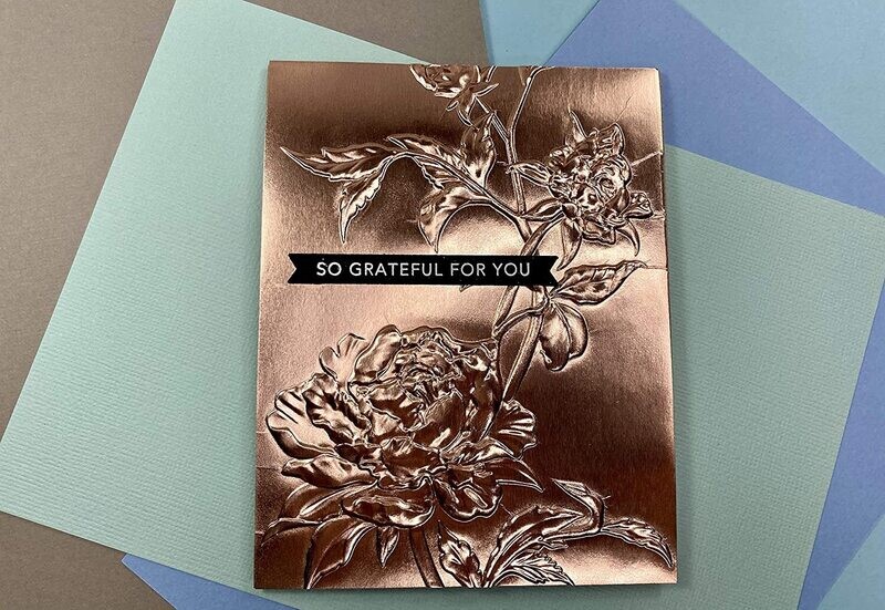 FOLDER DE EMBOSAR TEXTURA 3D ROSAS