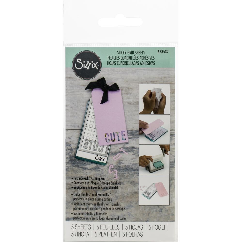 HOJAS DE CADRICULA ADHESIVA 2.6&quot; X 4.6&quot;