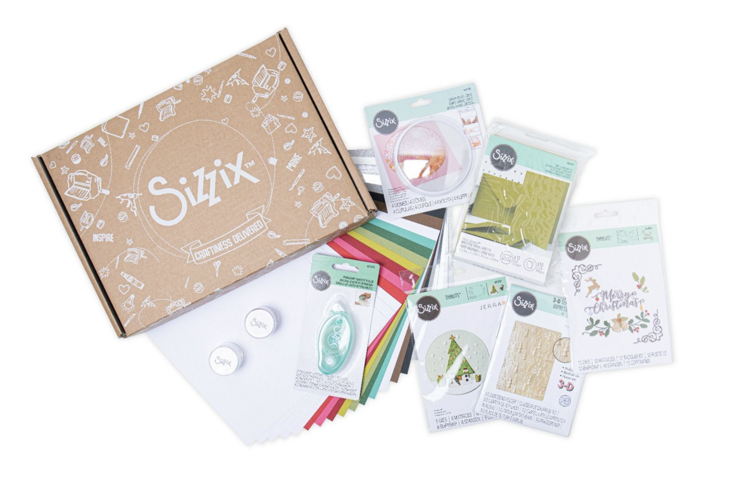 SIZZIX CRAFT BOX DE SEPTIEMBRE