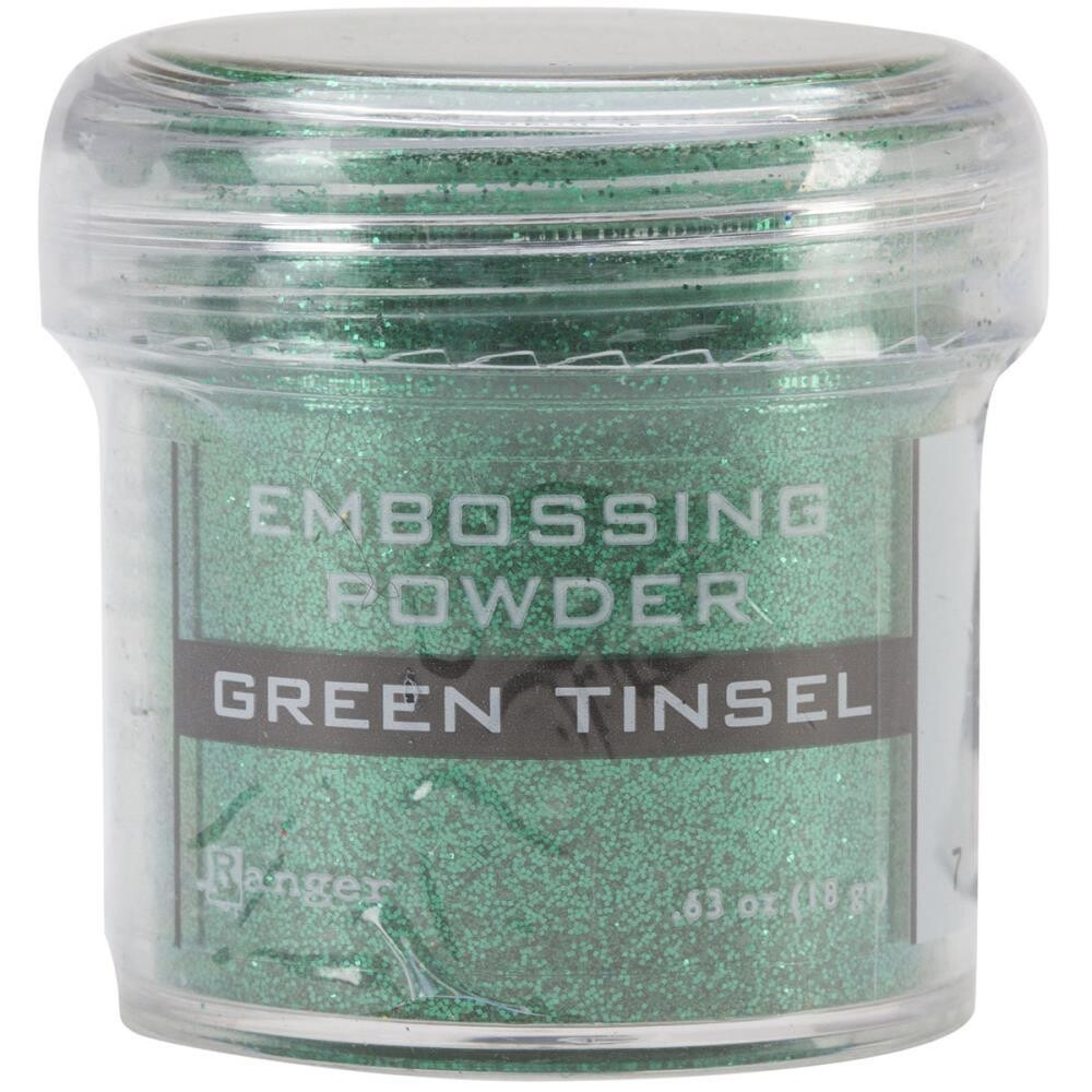 POLVO DE EMBOSAR GREEN TINSEL